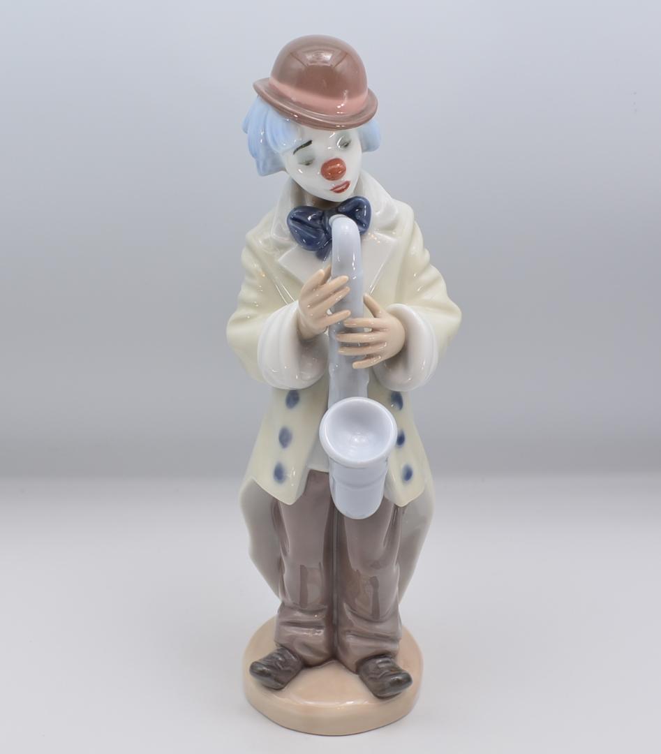 悲しきサックス　＃5471　★リヤドロ　スペイン　ポーセリン　光沢仕上げ　絶版