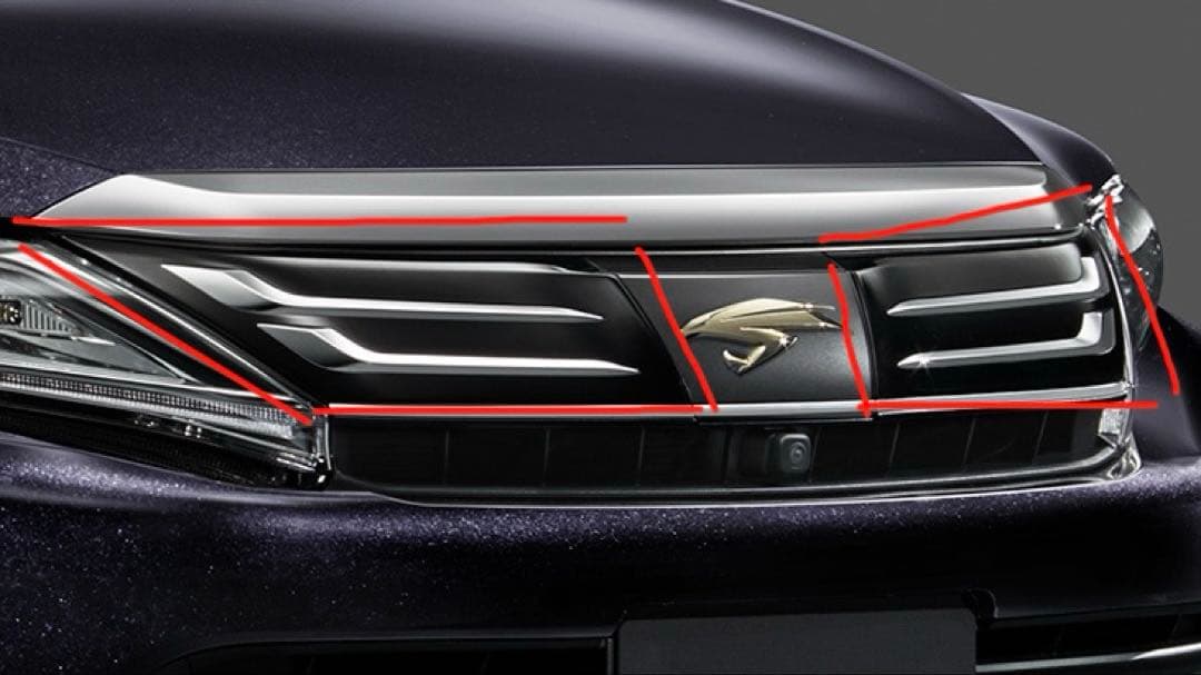 後期 60ハリアー 新品 モデリスタ グリル ZSU6# ASU6# AVU65