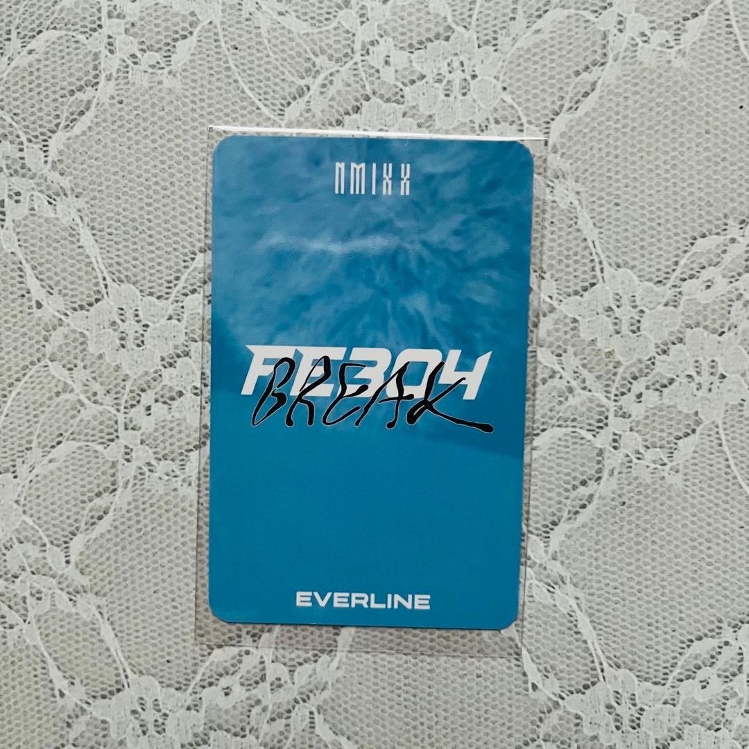 NMIXX へウォン　everline モケモケ　トレカ