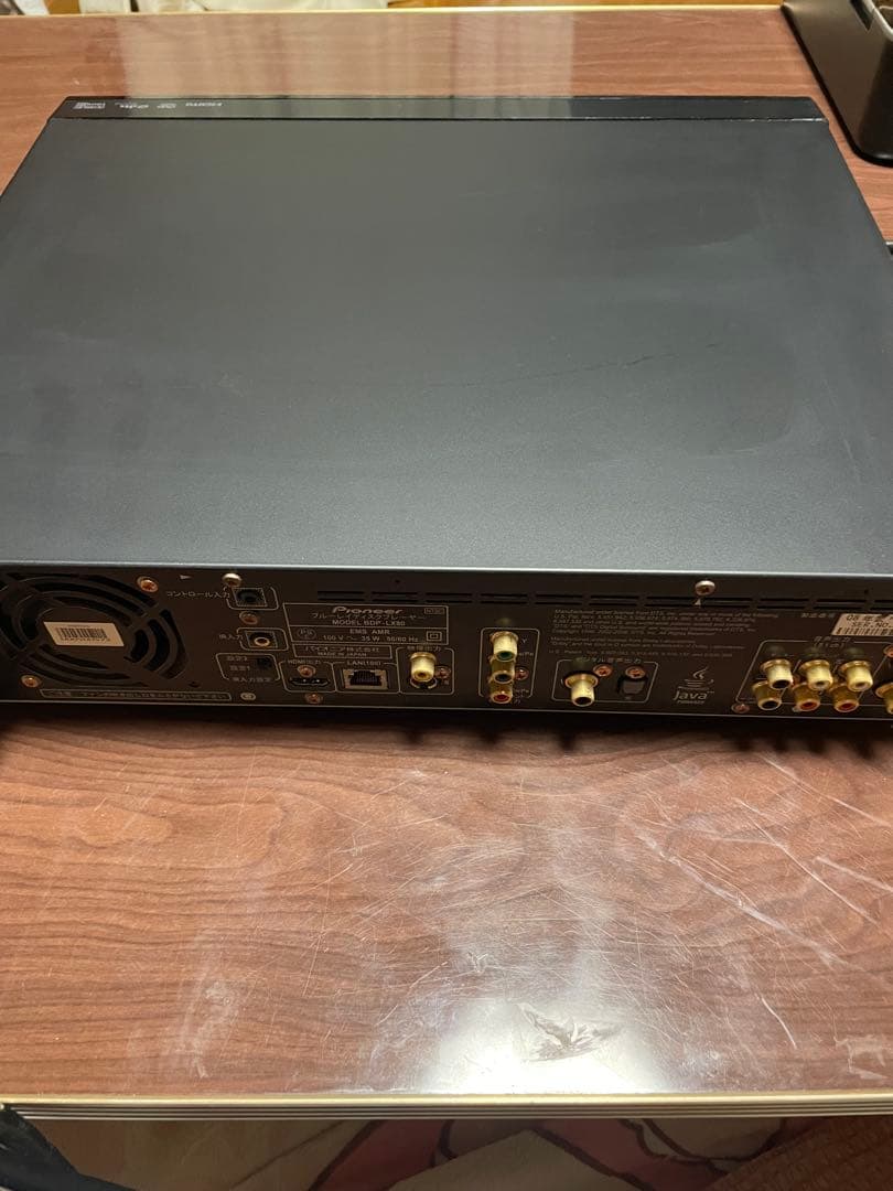 パイオニアブルーレイディスクプレーヤー Pioneer BDP-LX80