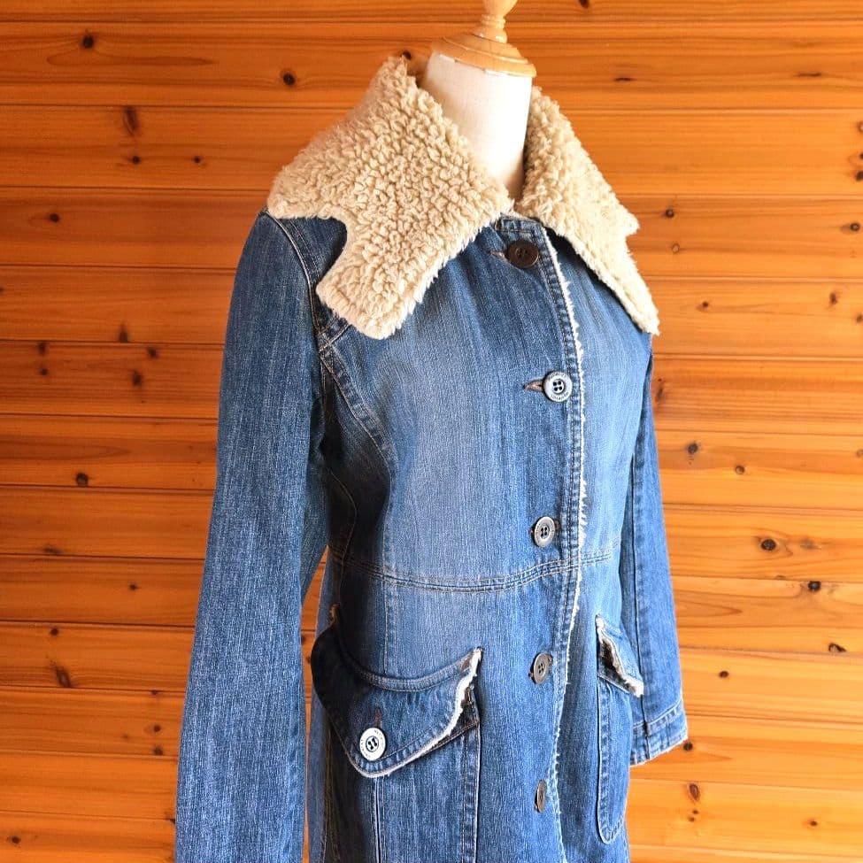 HYSTERICS ヒステリックグラマー デニムコート ボアジャケット y2k