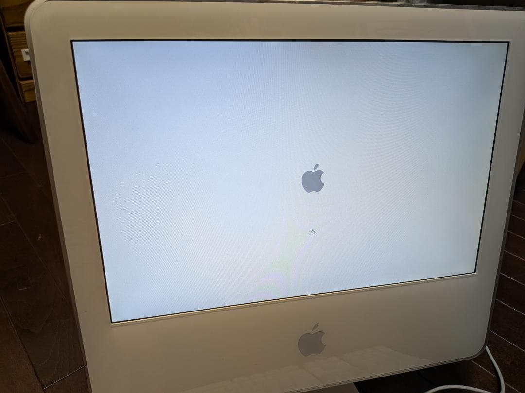 完動品 iMacG5 17インチ HDD160GB OSディスク/純正KB付