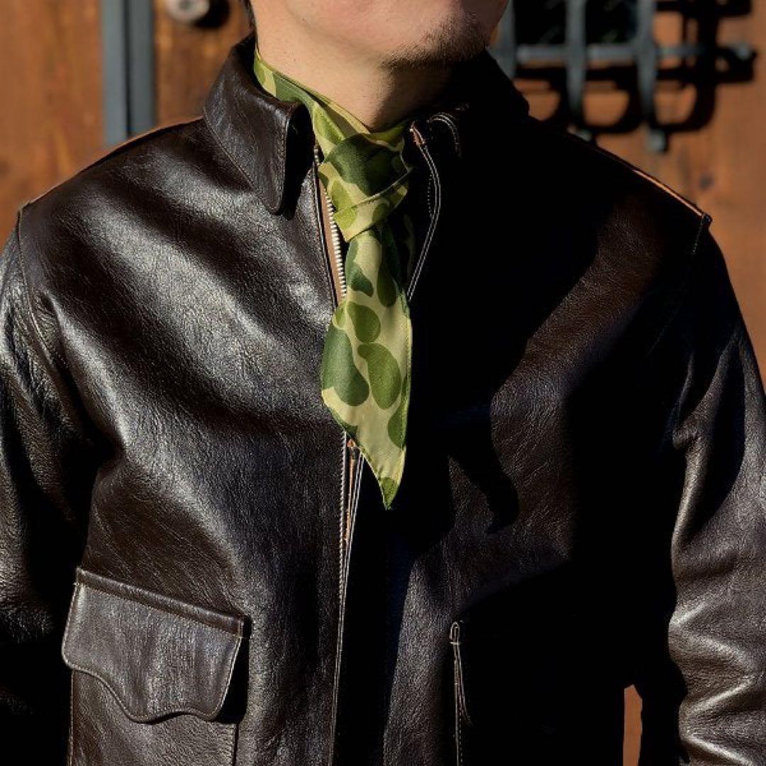 リアルマッコイズ パラシュートスカーフ　迷彩