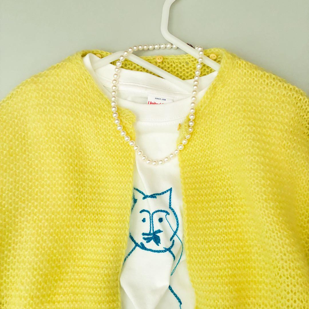 Harriss × Keiko Okamoto 付衿＆カーディガン