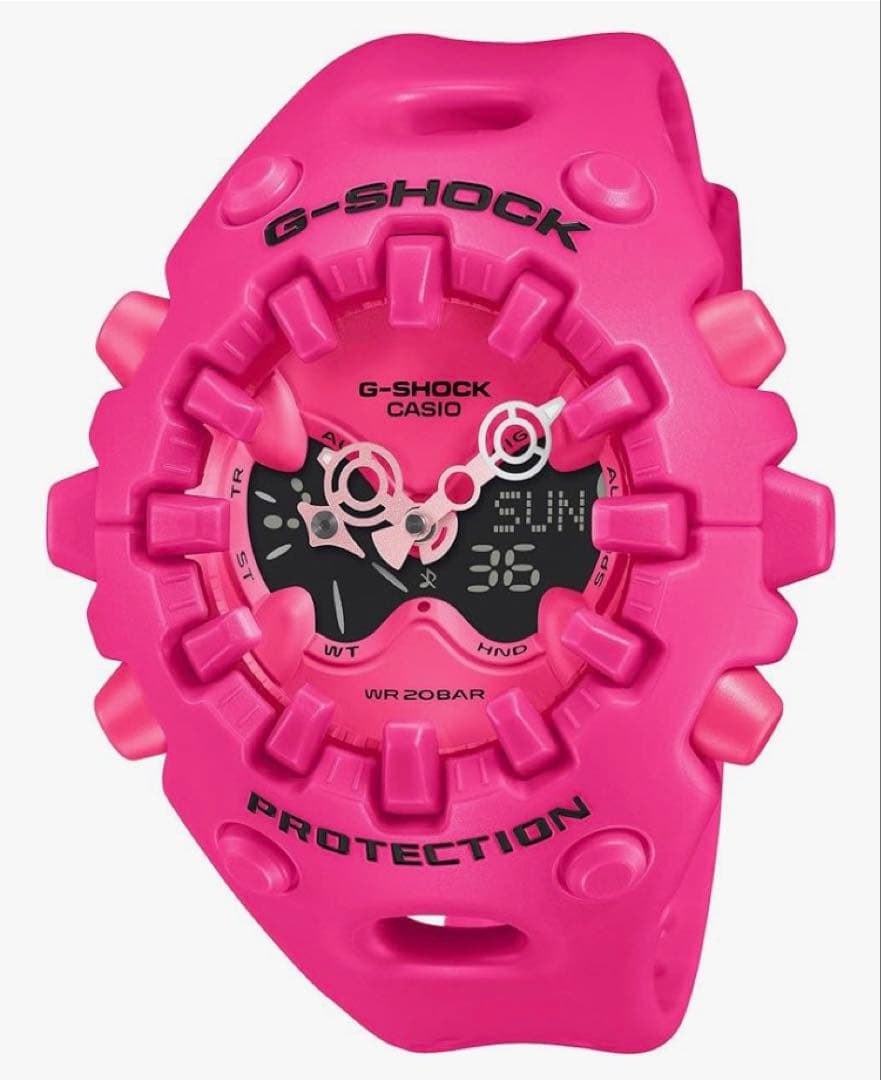 S*A様 【カシオ】G-SHOCK GA-V01-4AJF メンズピンク新品　値