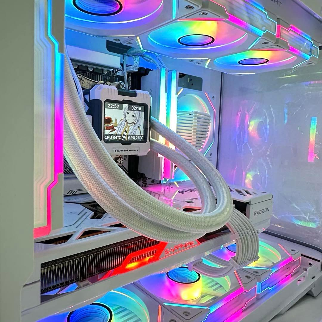 【新品】　ゲーミングPC RYZEN7 9700X RX7800XT ワイルズ