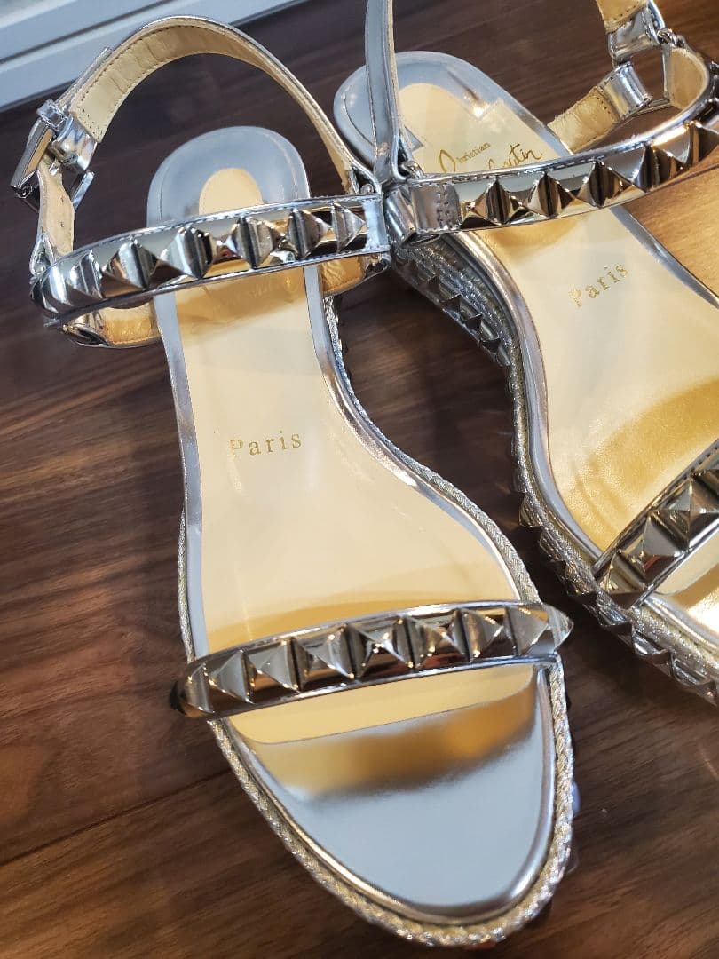 【新品未使用】 クリスチャンルブタン　サンダル　カタクロウ　ピラクロウ