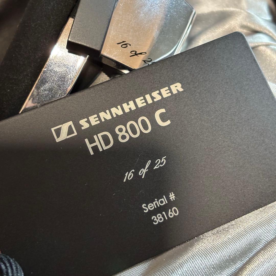 【極レア】Colorware ゼンハイザー HD800C 世界限定16/25