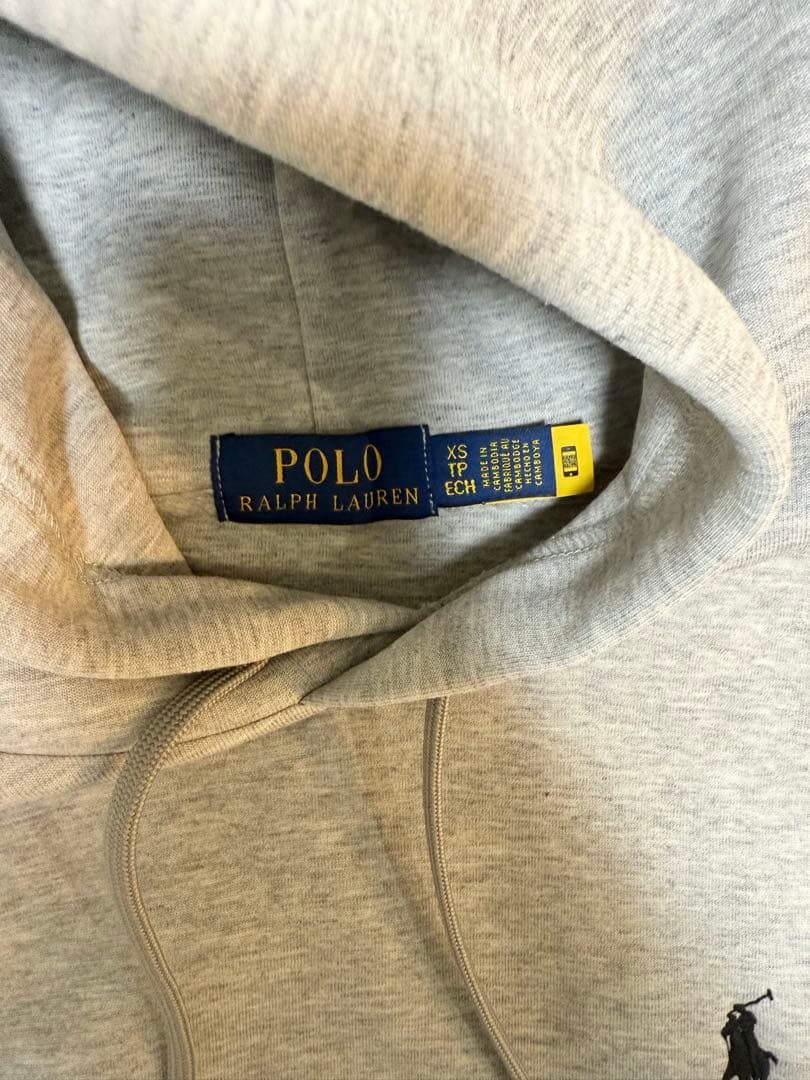 Polo Ralph Lauren グレー フード付きパーカー XS