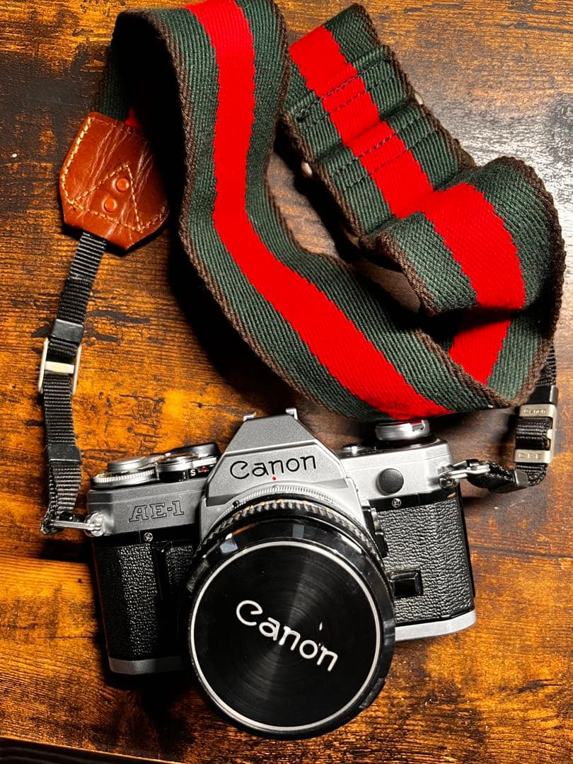 【美品】Canon AE-1 シルバー + FD 50mm F1.8 セット