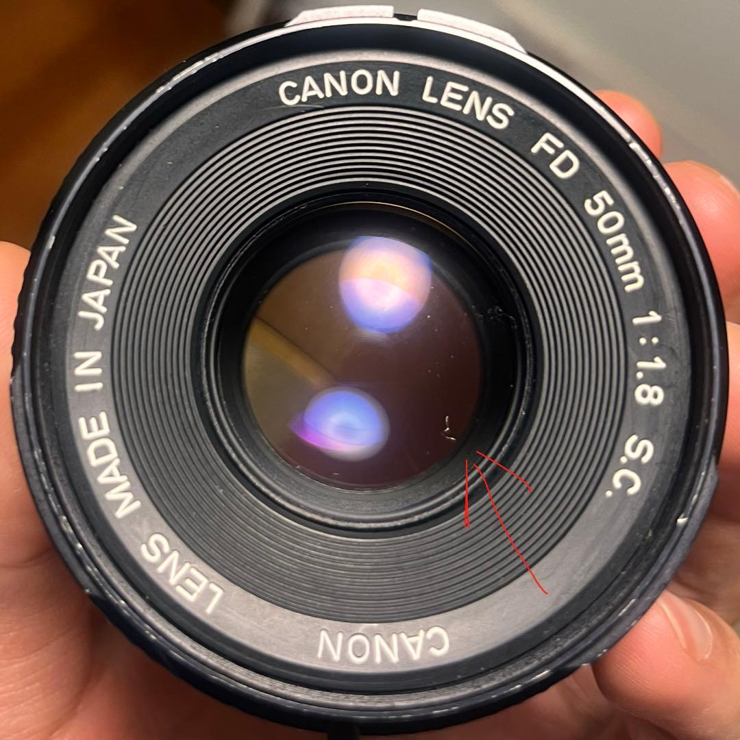 【美品】Canon AE-1 シルバー + FD 50mm F1.8 セット