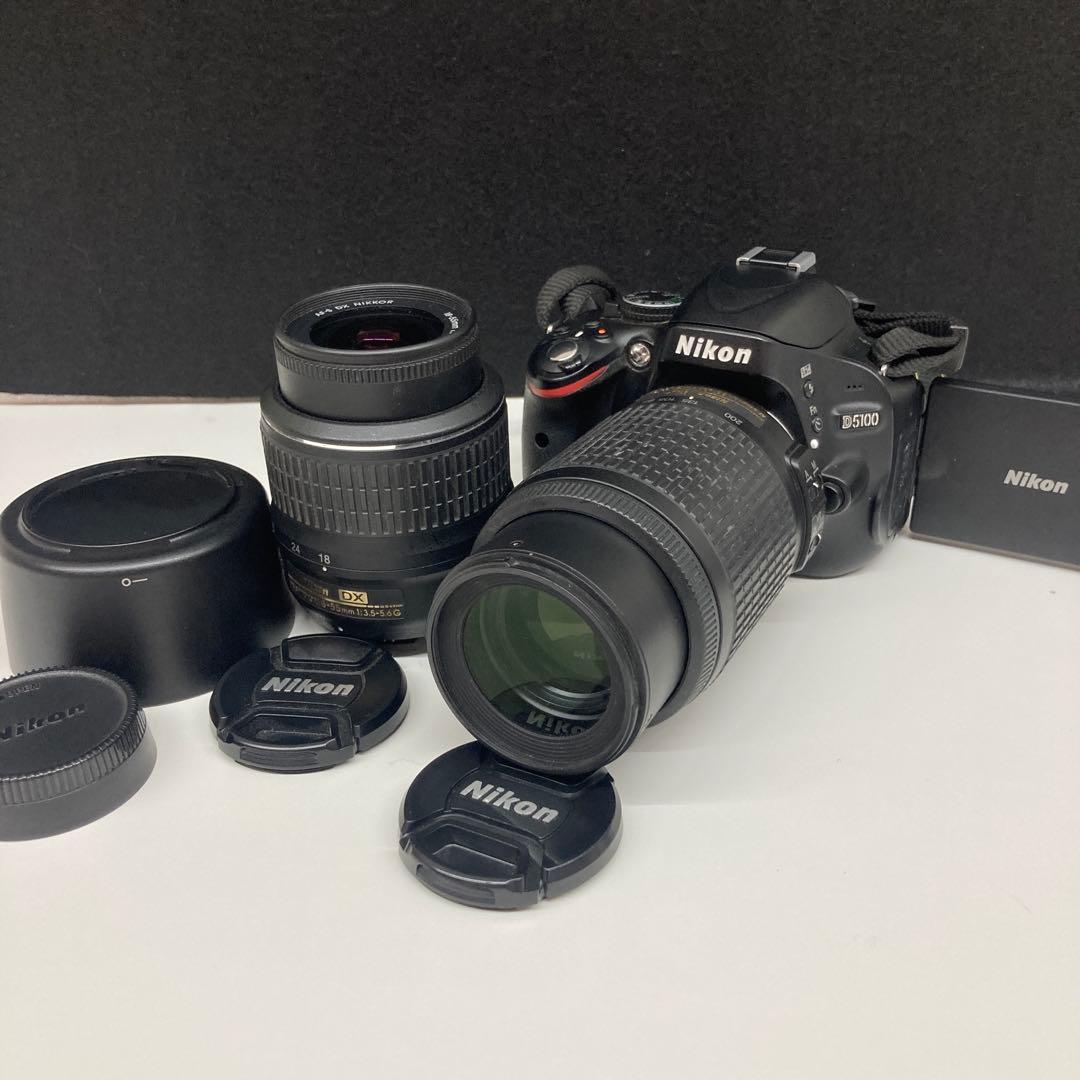 ★D5100★Nikon デジタル一眼レフカメラ スマホ転送⭐︎
