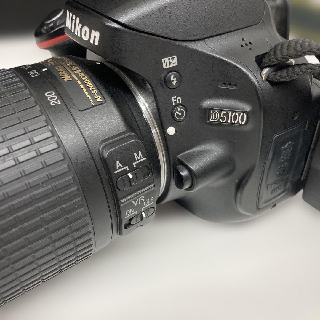 ★D5100★Nikon デジタル一眼レフカメラ スマホ転送⭐︎