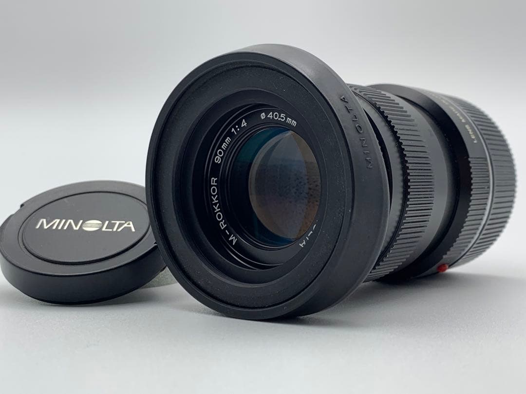美品 ミノルタ Minolta M-Rokkor 90mm F4 レンズ