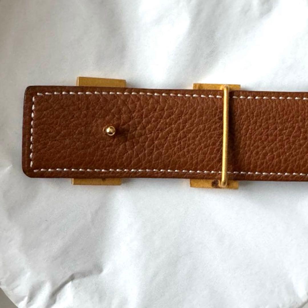 エルメス HERMES コンスタンス　Hバックル リバーシブル ベルト