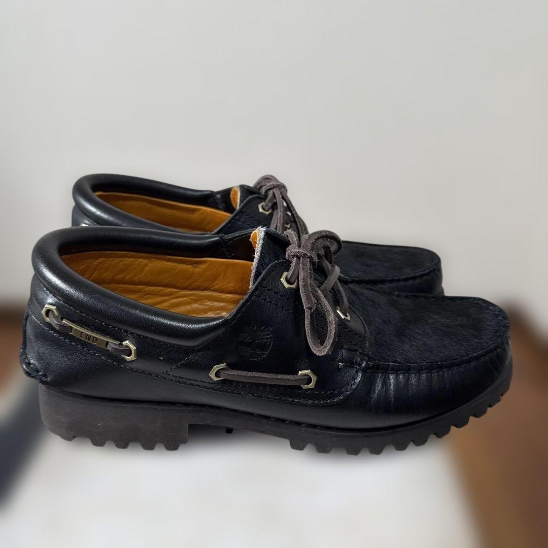 靴 END. TIMBERLAND AUTHENTIC 3 EYE LUG SHOE