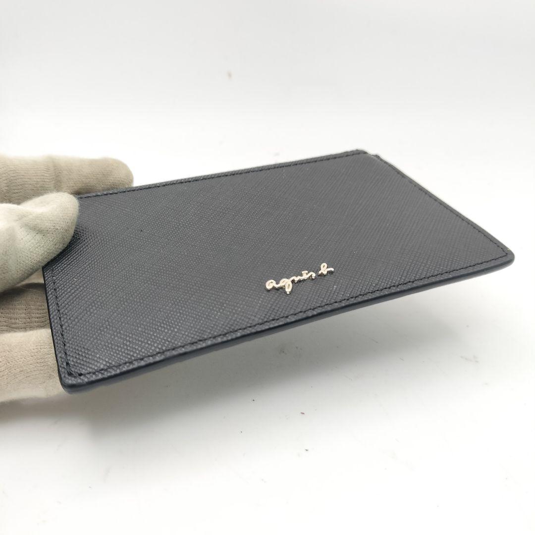 アニエスベー　フラグメントケース　ケース　財布　ブラック　MH18-14