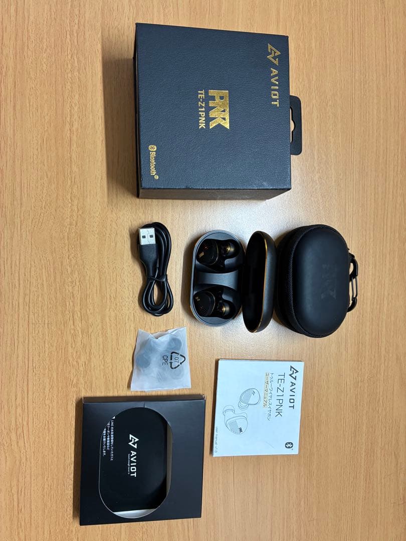 AVIOT TE-Z1PNK ピヤホン6 ピエール中野監修ワイヤレスイヤホン