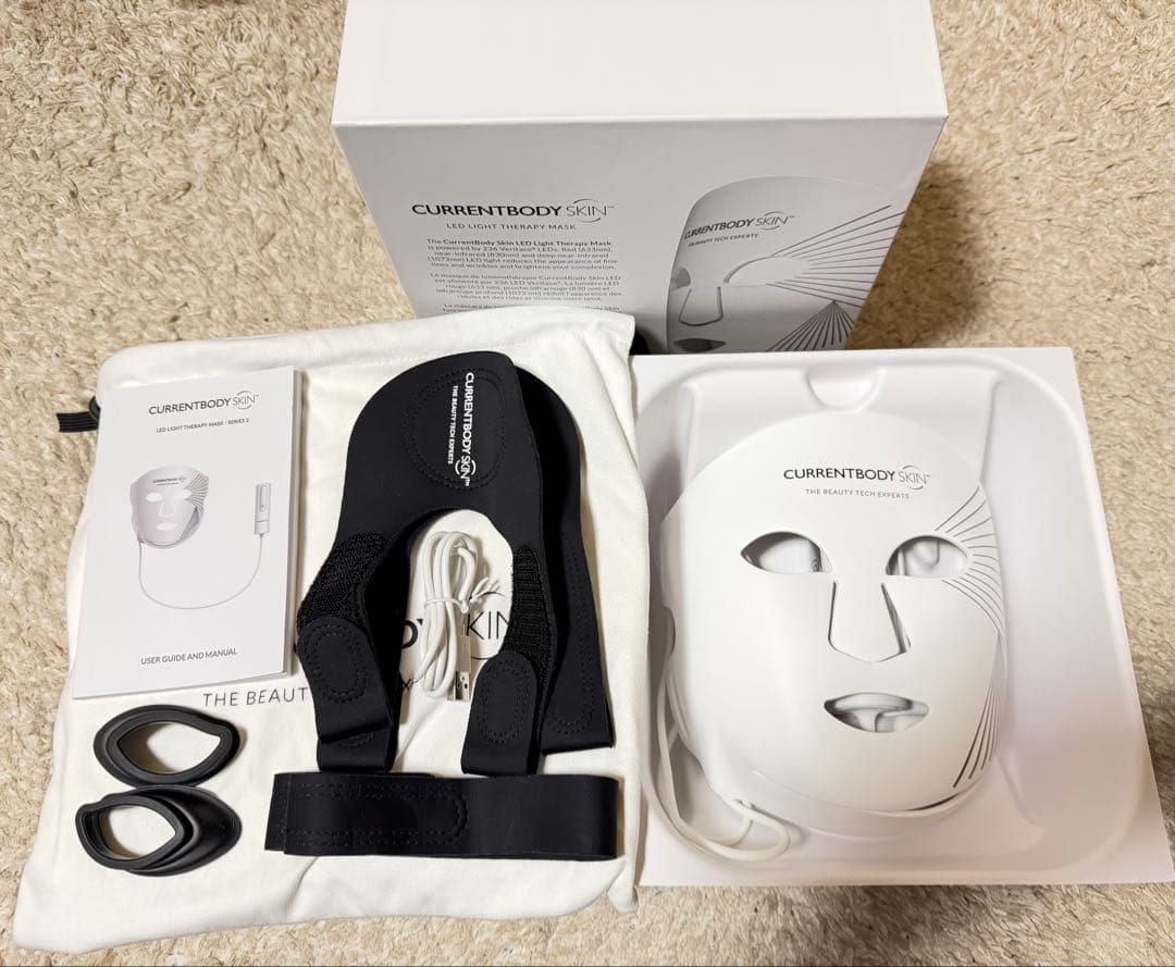 CURRENTBODY カレントボディ LEDライトセラピーマスク シリーズ2
