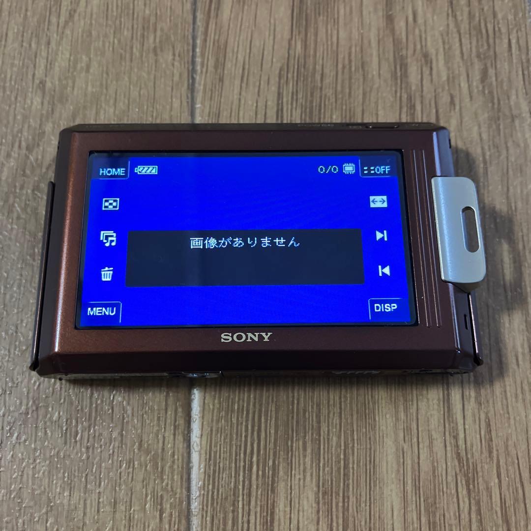 SONY Cyber-Shot DSC-T77 ブラウン デジタルカメラ