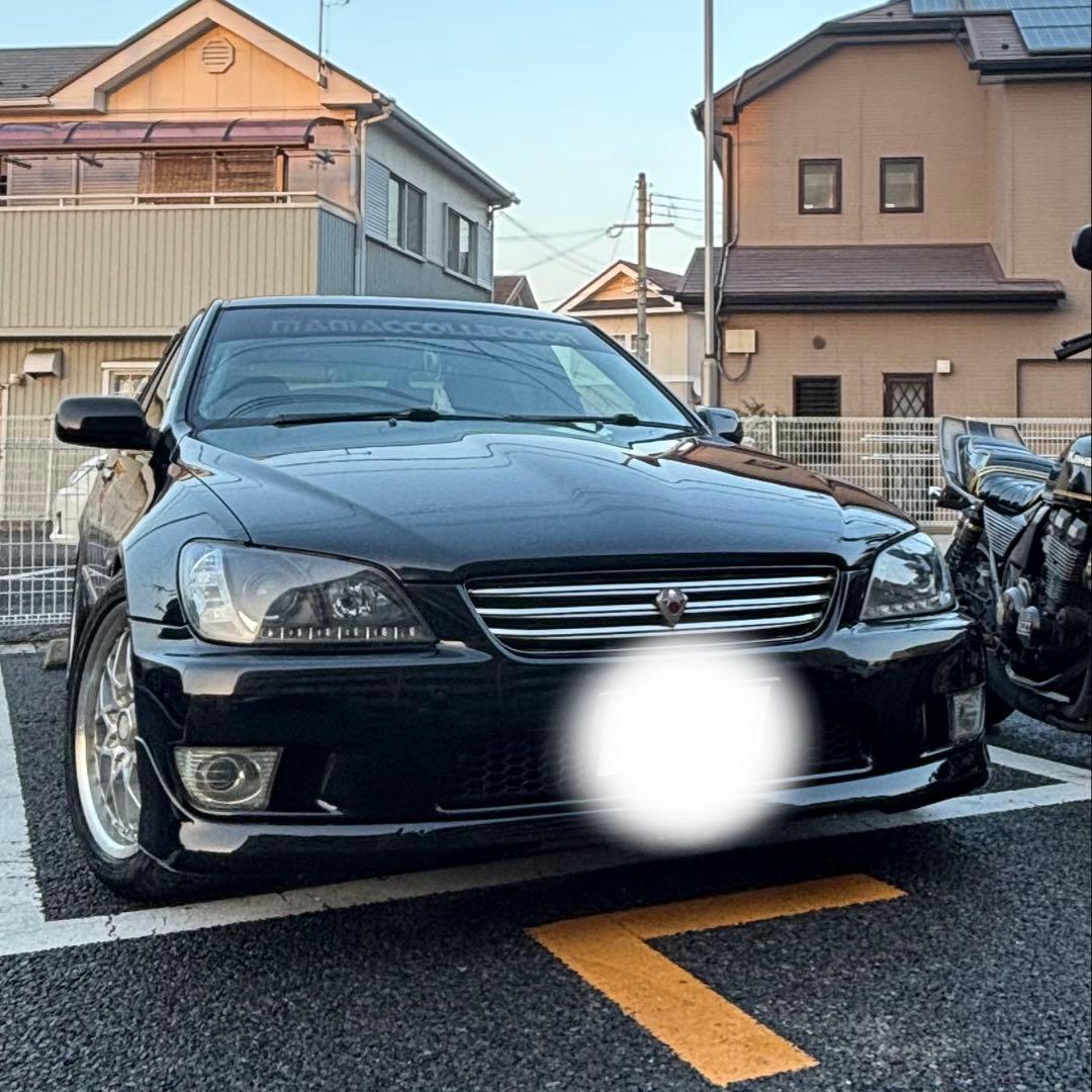 アルテッツァ フロントバンパー リップスポイラー付き