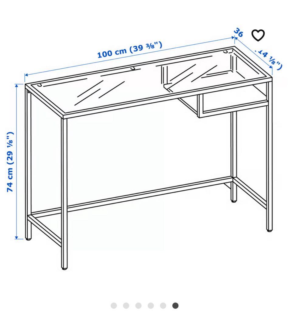 VITTSJÖ ヴィットショー　ラップトップテーブル、スタンド　セット販売