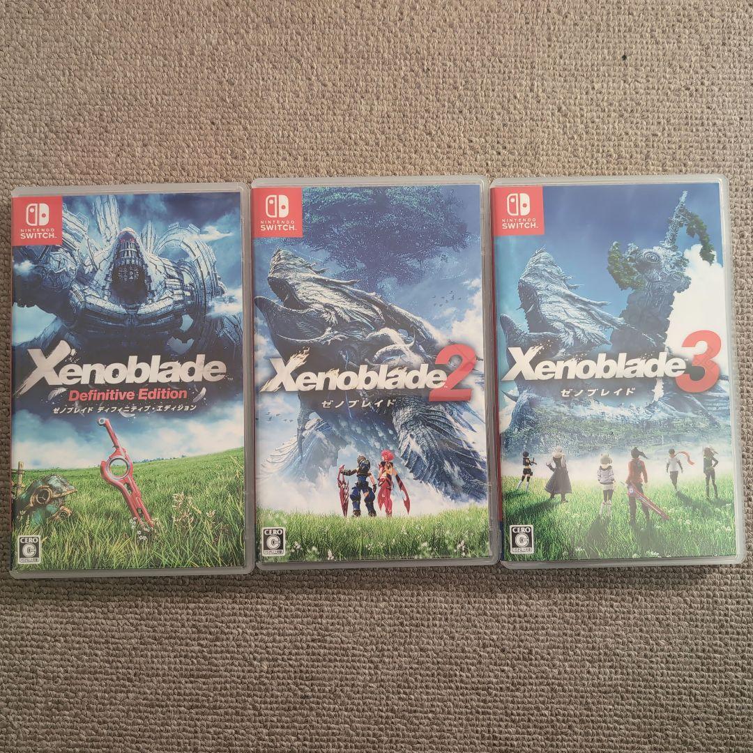 ゼノブレイド1，2，3