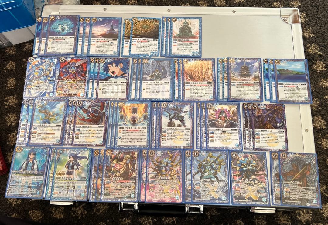 バトスピ　群青早雲　デッキパーツ　センジュx 蒼海明王x