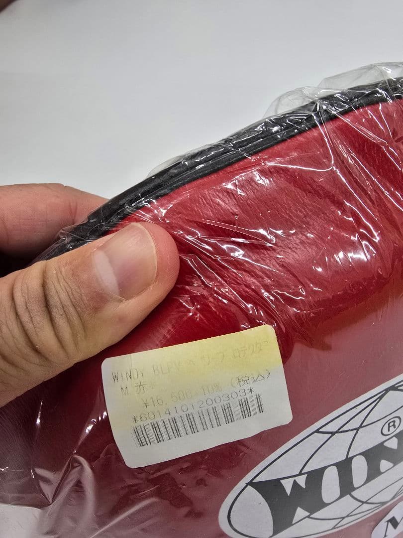 WINDY ボディープロテクター Mサイズ レッド　新品未使用