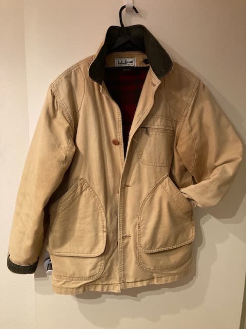 L.L.Bean ハンティングジャケット　カバーオール 希少メンズS　ライナー付