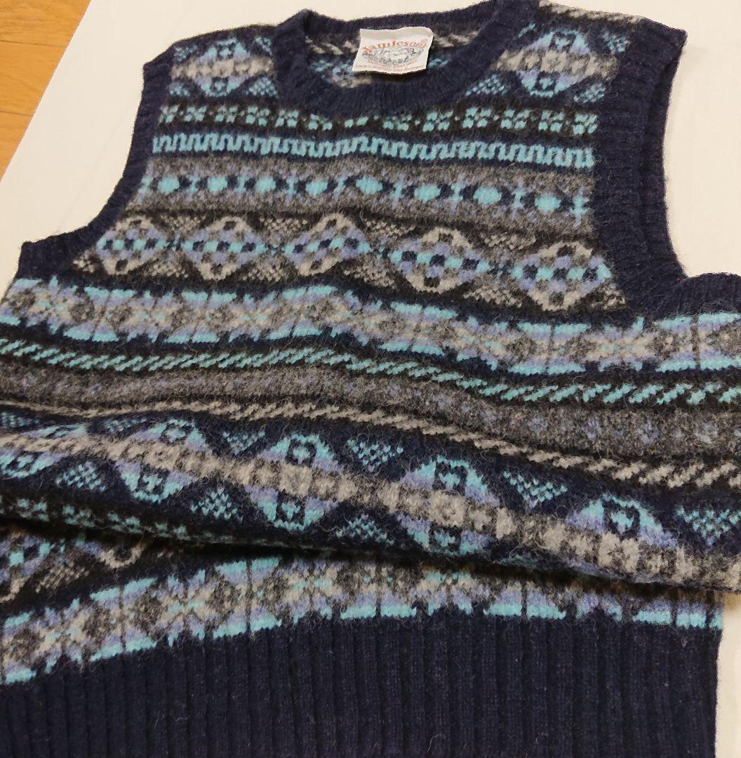 Jamieson's ウール ベスト ジャミーソンズ