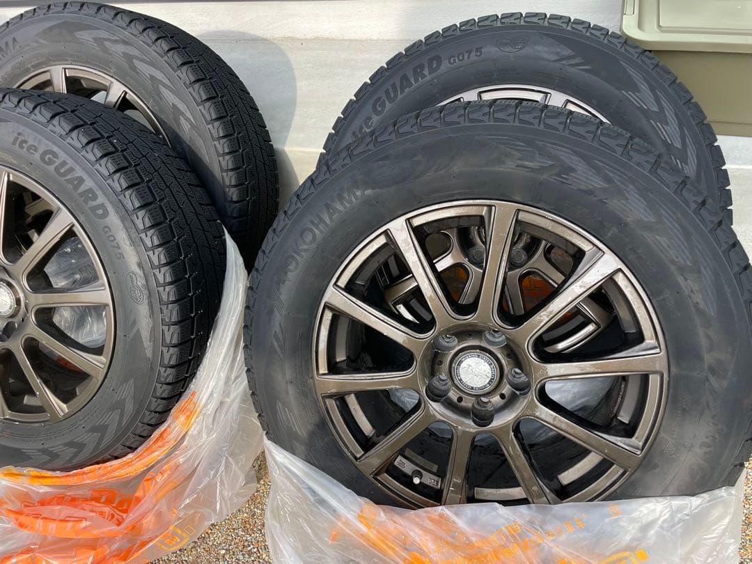 225/65R17 アイスガードSUV ホイール+スタッドレス