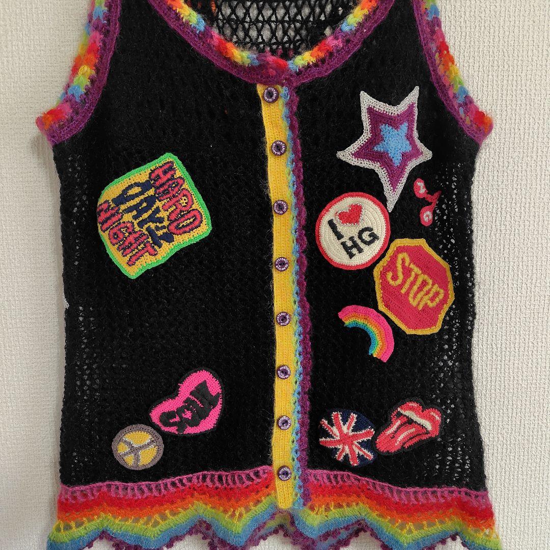 ☆ヒステリックグラマー☆刺繍ゴージャスニットベスト
