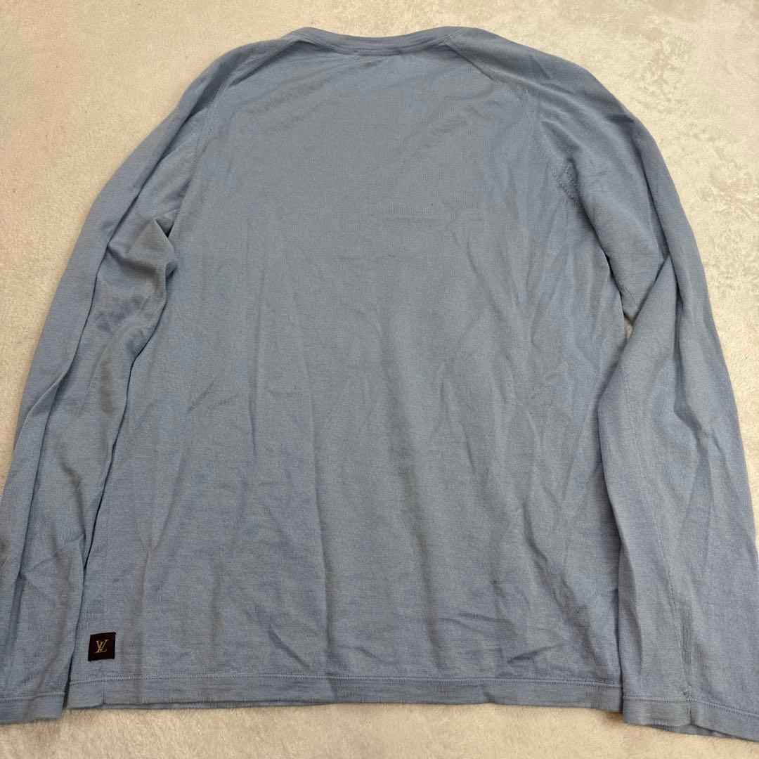 ルイヴィトン　カシミヤ70%/シルク30% ニット　Mサイズ　イタリア製