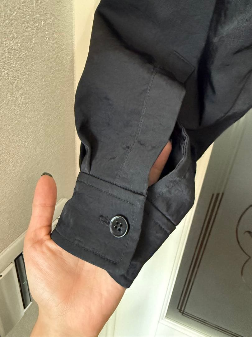 韓国ブランド RECTO クロップドジャケット S ブラック