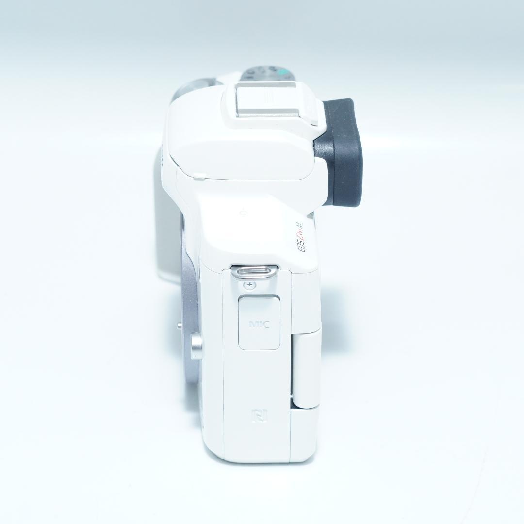 スマホ転送機能付♪キヤノン EOS Kiss M ホワイト