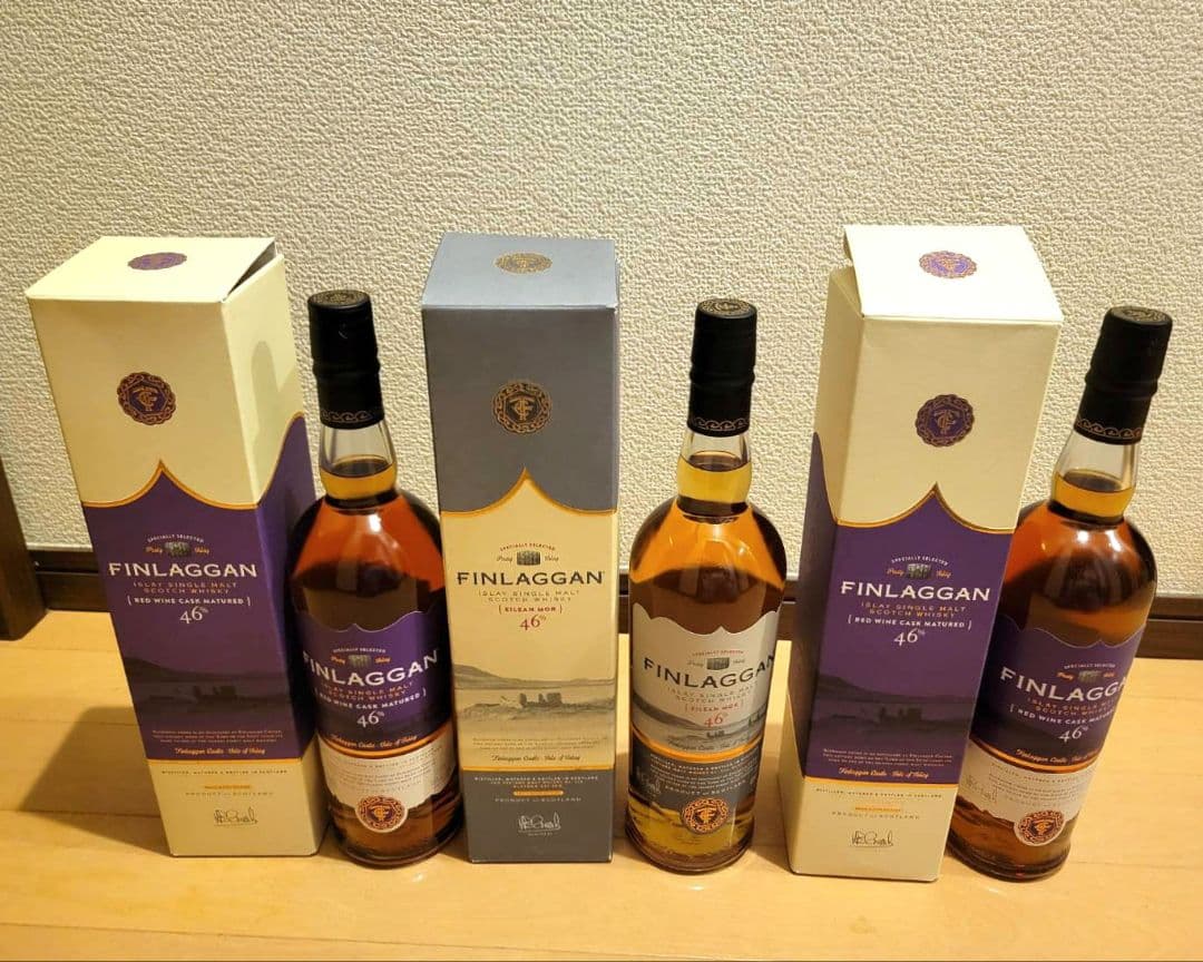 FINLAGGAN 3本セット　レッドワインカスク　アイリーンモア