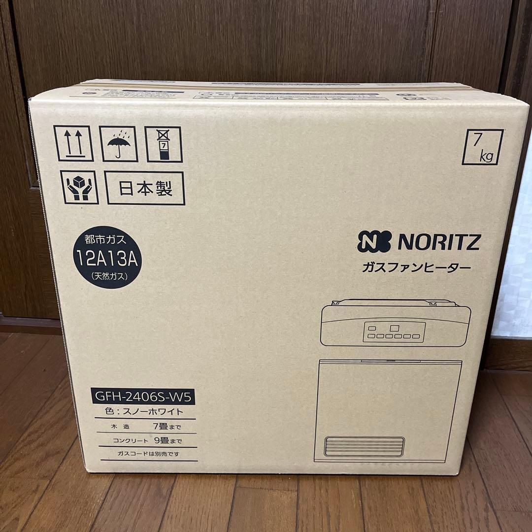NORITZ ガスファンヒーター GFH-2406S-W5