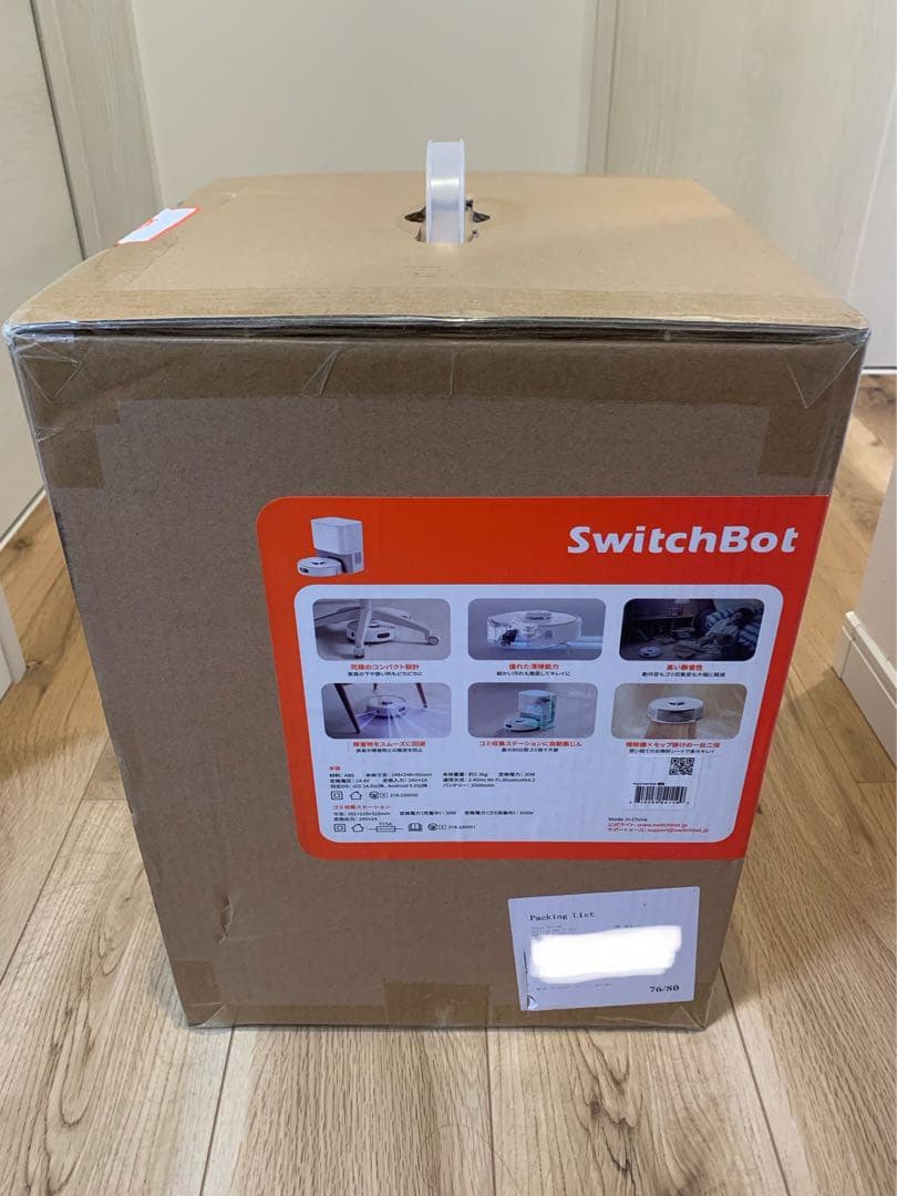 掃除機・クリーナー SwitchBot K10+Pro