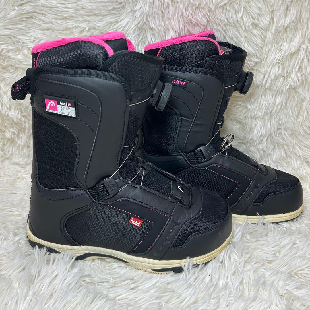 head BOA スノーボードブーツ 24.5cm ブラックピンク