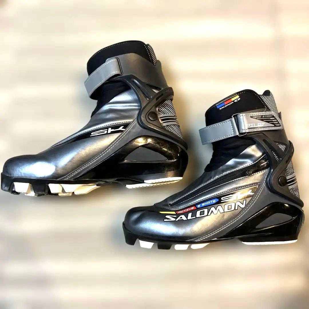 ☆Salomonクロスカントリースキーブーツ Active Skate SNS