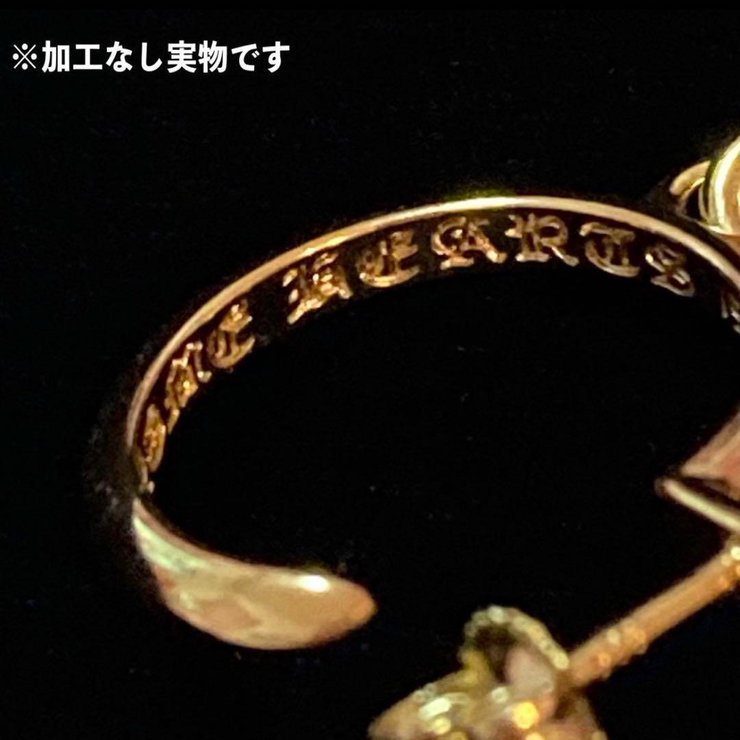 ◉ 唯　　両耳用　タイニー クロス フープ ピアス（ノーブランド