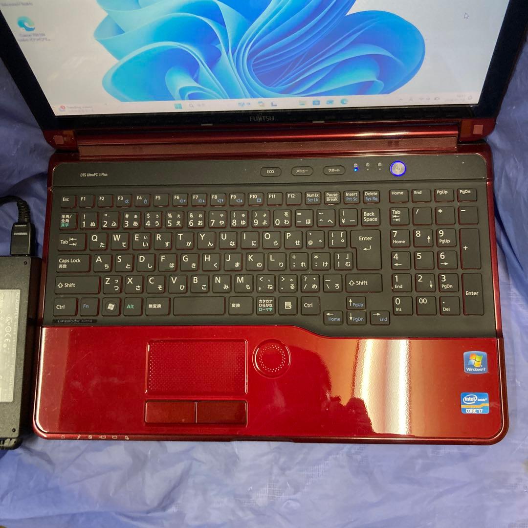 Windowsノート本体 Fujits LIFEBOOK AH77/H windows11