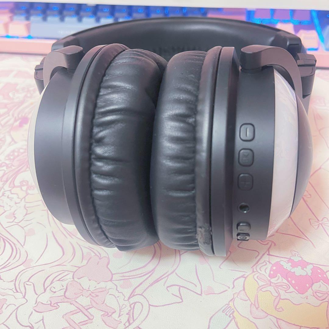 ✨希少✨Brookstone 8色に光る！ネコ耳ワイヤレスヘッドフォン　sony