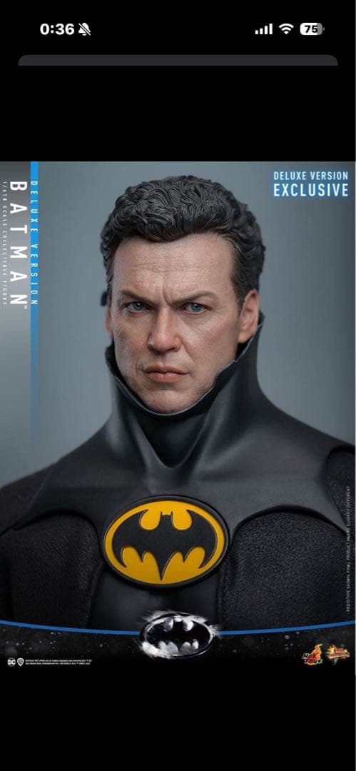 ホットトイズ　バットマン リターンズ』バットマン2.0版ボーナスアクセサリー付き