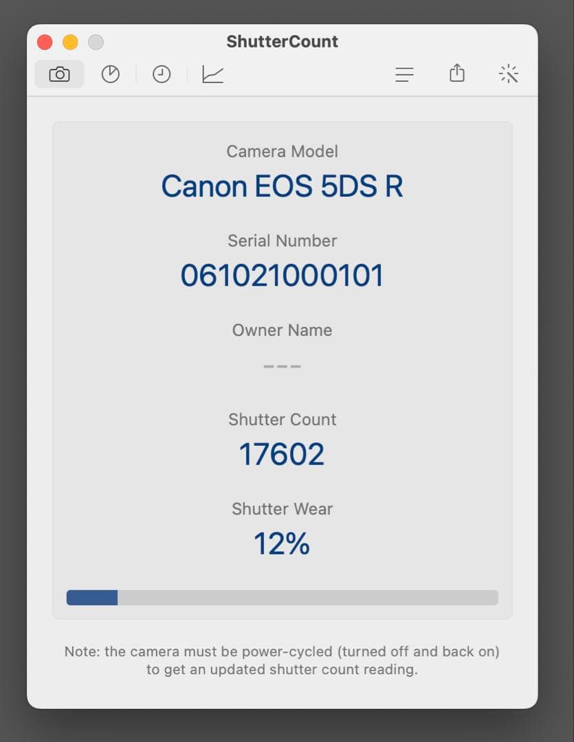 再値下げ！【美品】 キャノン EOS 5D sR ボディ(ショット数17602)