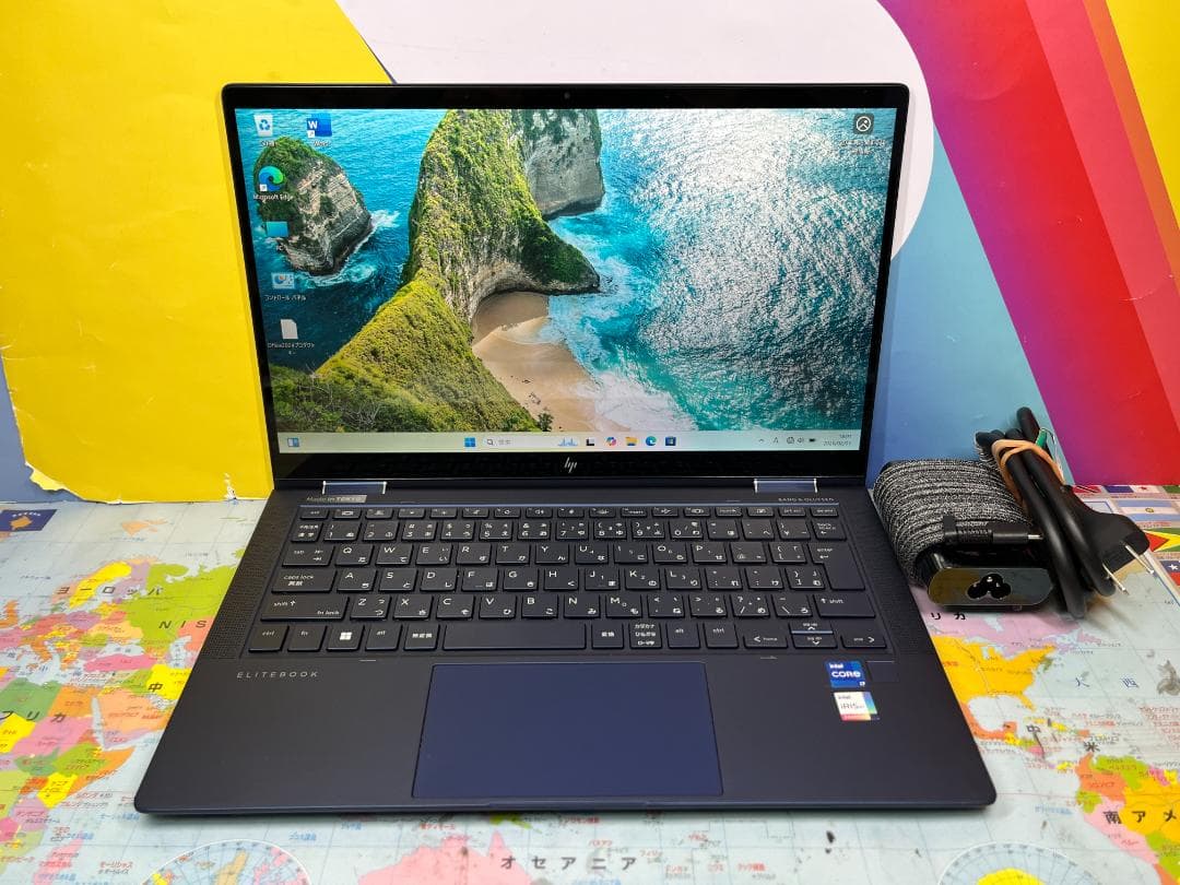 極美品 i7・16gb Dragonfly G2 HP Elite タッチパネル