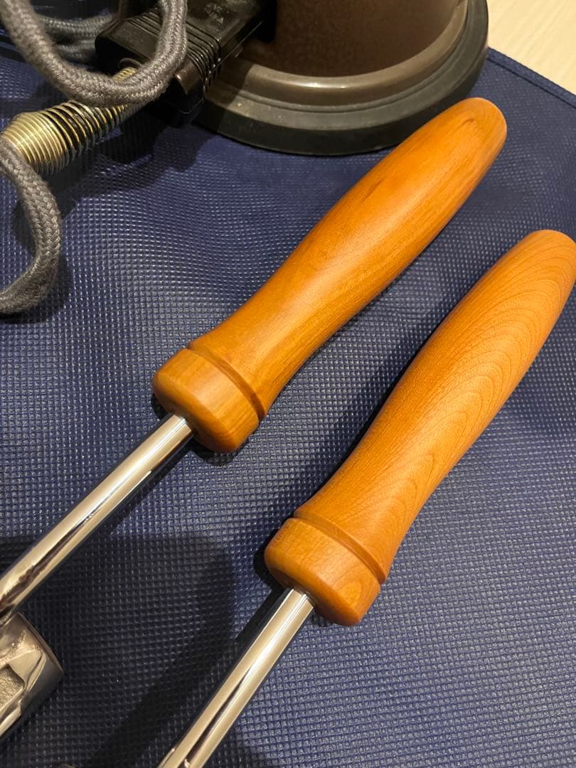 ら*こ様 吉井(タキイ)和裁電化鏝　和裁こて　和裁コテ　鏝２本付