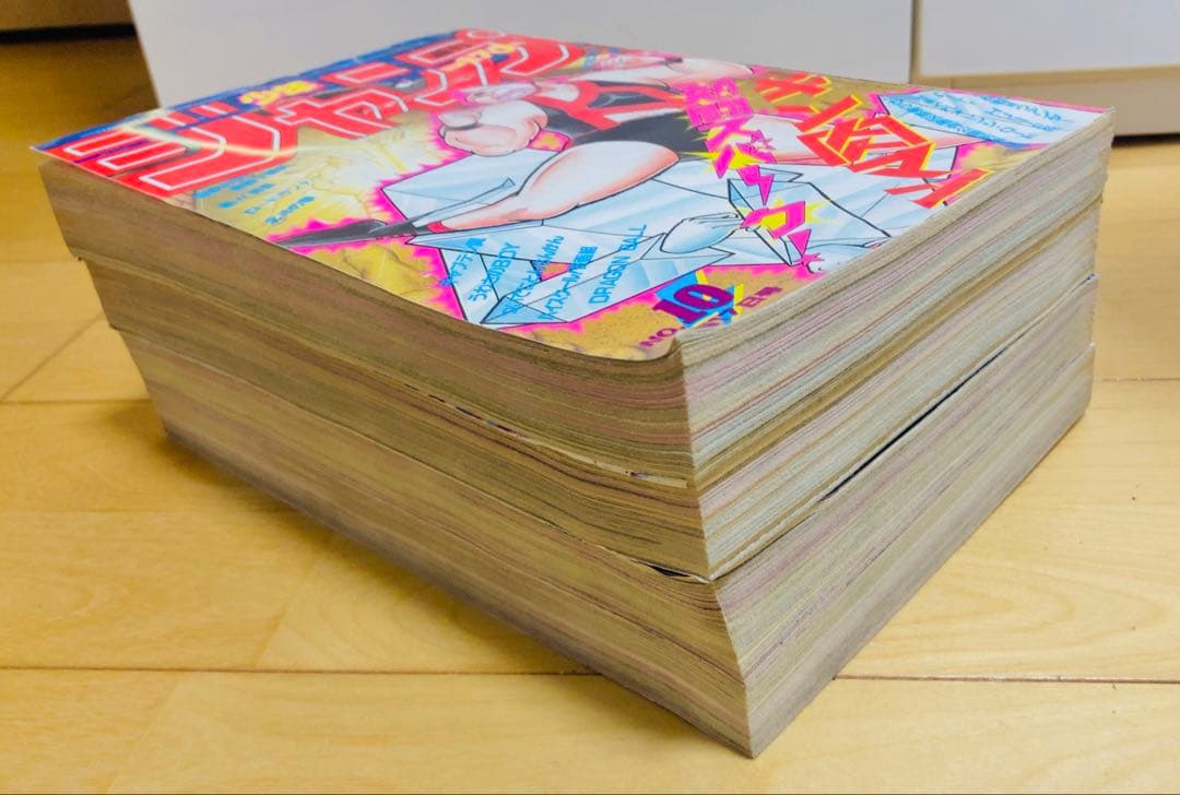 【当時物】週刊少年ジャンプ　1986年　キン肉マン　表紙号4冊セット