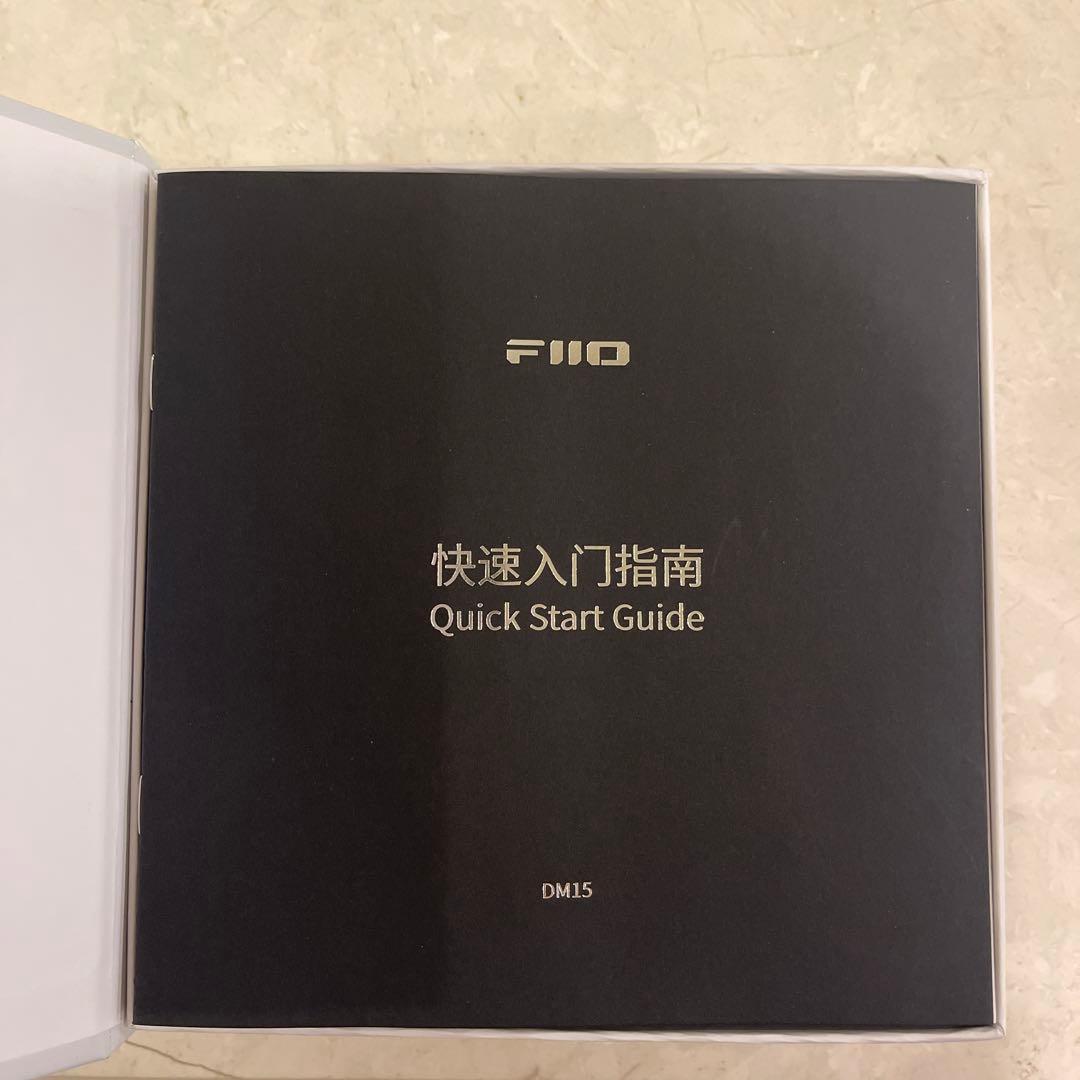 Fiio DM15 R2R Black フィーオ FIO-DM15R-B